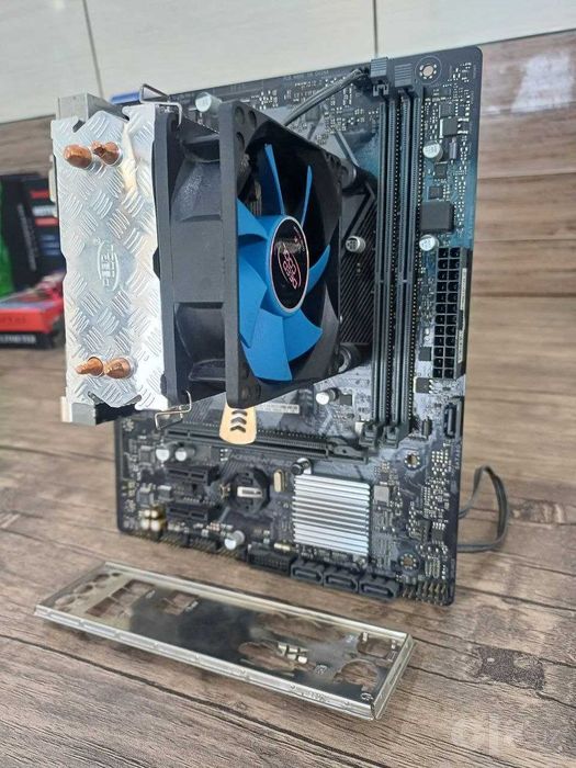 Комплект: Asus H310M + Intel Core i5-9400F + Кулер.