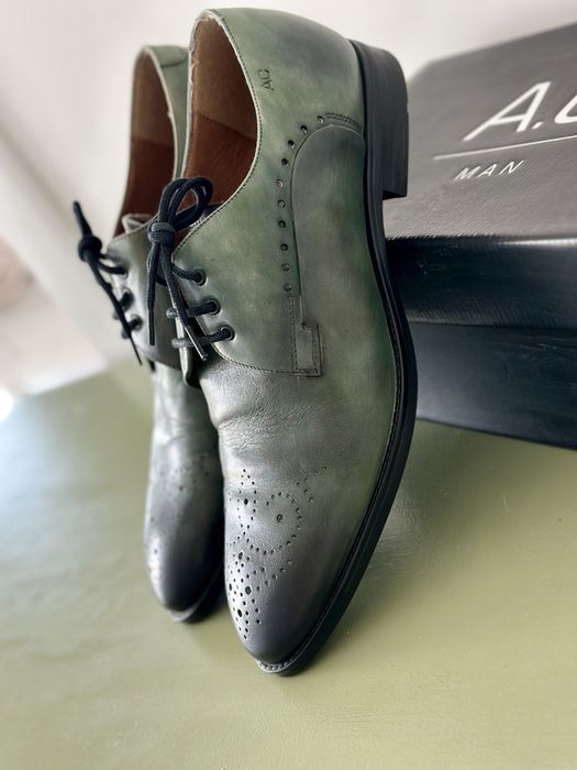 Pantofi ceremonie din piele naturala nr. 42 AnnaCori - NOI