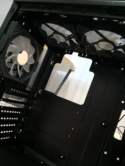 Корпус Cougar ATX + 3 RGB вентилятора + БП 400W
