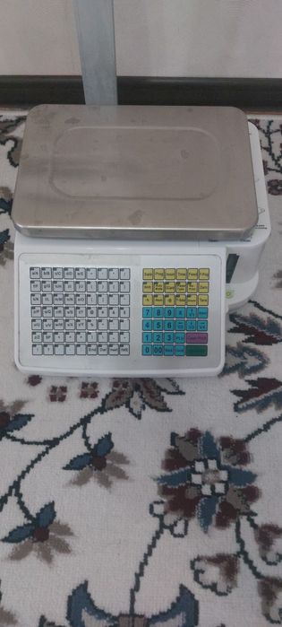 Shtrix tarozi do'kon va savdo majmualari uchun.