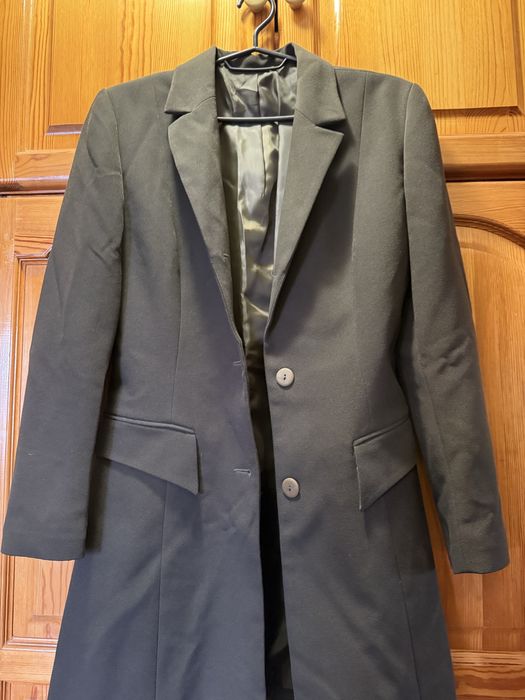 Елегантна дамска рокля без ръкави + Дамско дълго сако - размер S