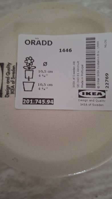 Кашпо Икеа IKEA orädd новые