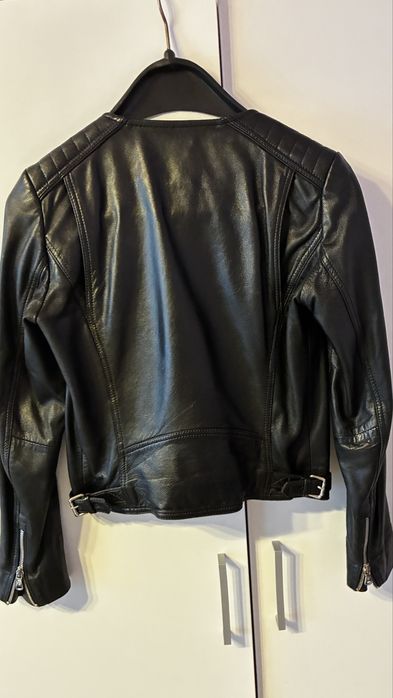 Geaca de piele Massimo Dutti