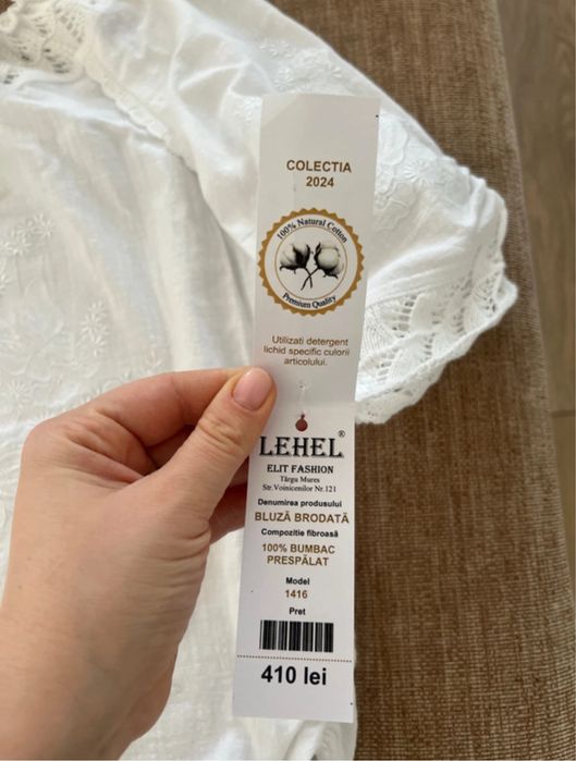 Ie brodata noua marime S Lehel by Edith Beni