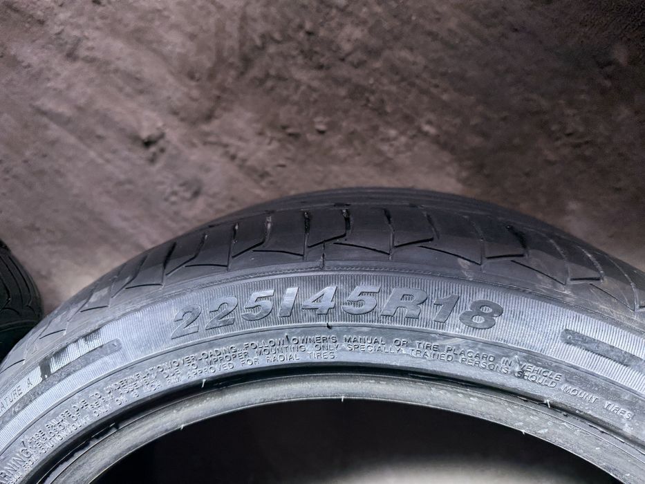 Шины 225/45/18 жақсы сост