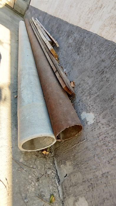 Продам трубы железо и асбест