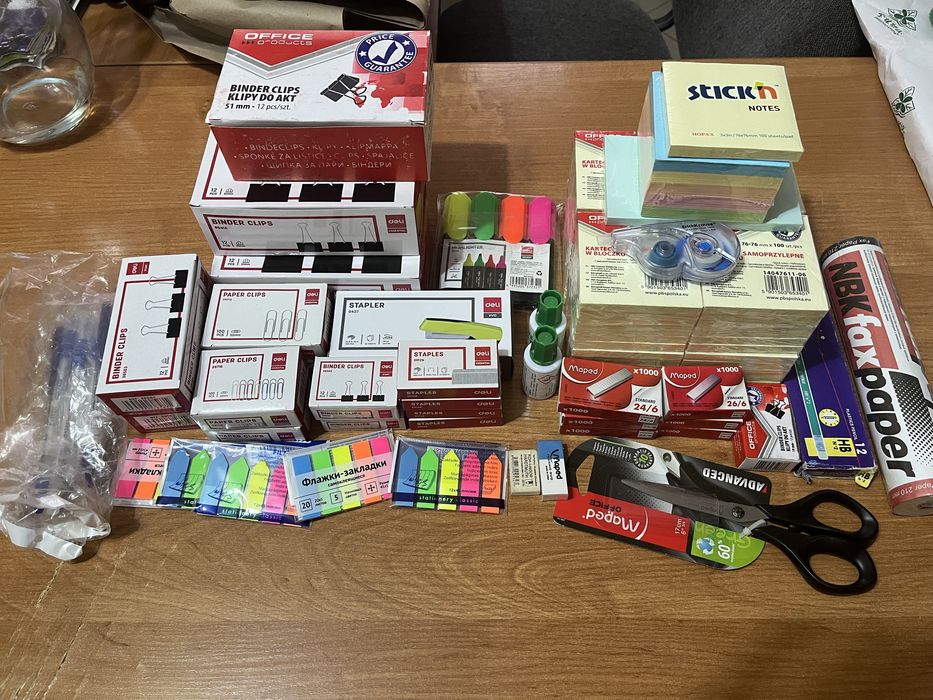 Кеңсе тауарлары - жаңа