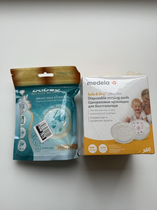 Одноразовые вкладыши для груди Medela