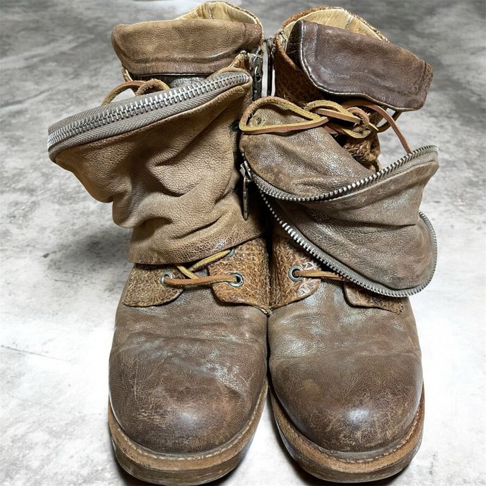 A.S.98 Pocket Leather Boots