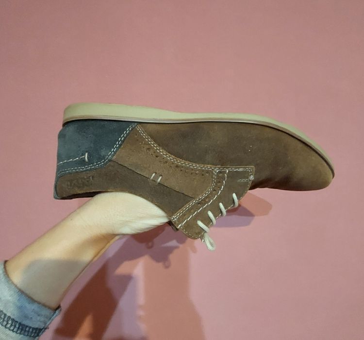 Pantofi piele naturală întoarsă, mărime 43