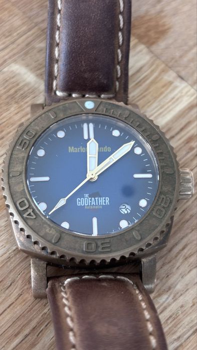 Автоматичен бронзов часовник Sea-Gull механизъм