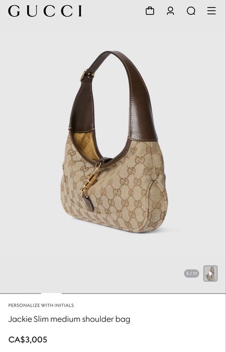 Сумка Gucci Jackie Slim medium Shoulder bag