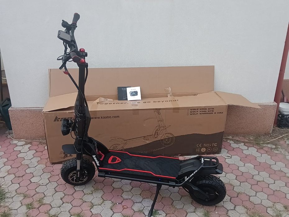 Trotineta electrică Wolf King GTR Max 72V 40Ah,Nouă,Sigilată