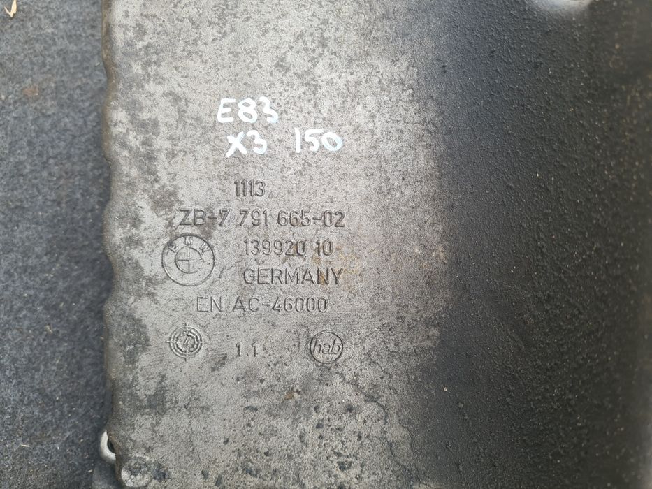 Baie ulei x3 e83 150