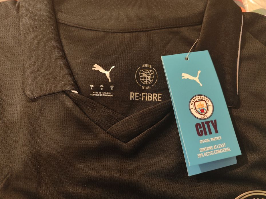 Футболен екип Manchester City с дълъг ръкав 25/26 Away