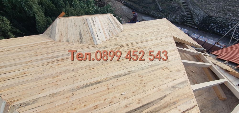 Ремонт на покриви, навеси, беседки, хидроизолация