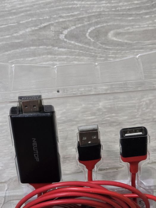 Cablu HDMI MHL NEWTOP HM05 pentru oglindire ecran proiector