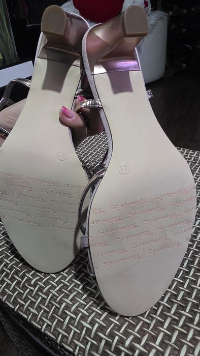 Sandale piele naturală tamaris mărimea 41
