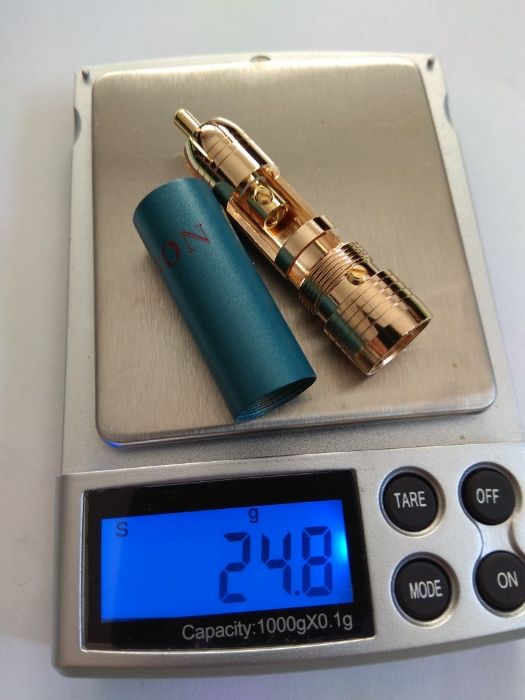 RCA Ortofon conector