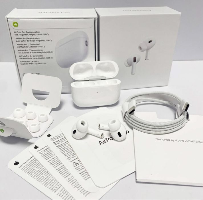 Căști AirPods Pro 2 (ANC) USB-C 2026 (Noi, Sigilate)