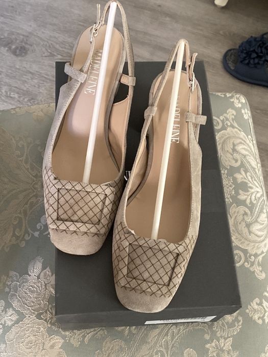 Туфли с открытой пяткой размер 38