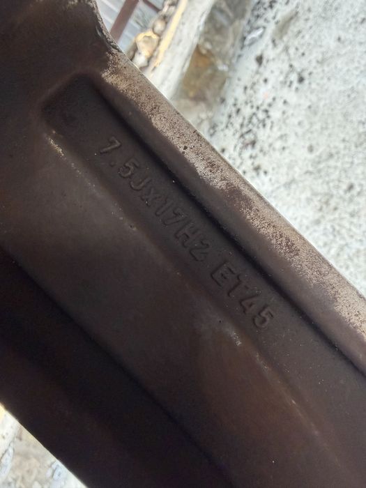 Jante originale Audi, R17, 5x112, in stare buna. Audi A4, A3, A6