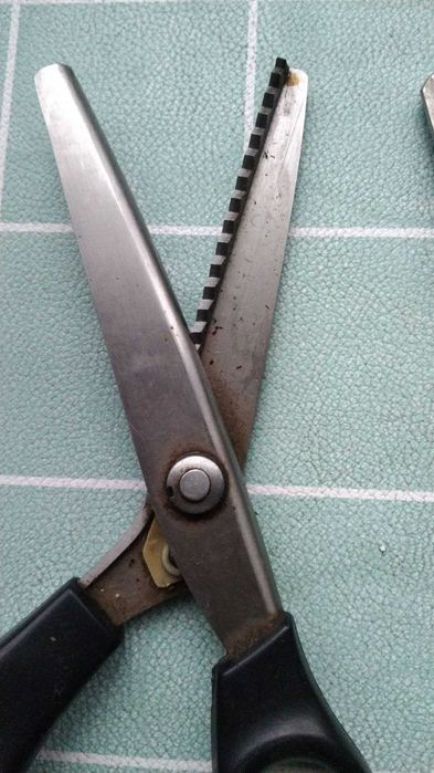 Ножницы зигзаг Гигант и портняжные для ткани