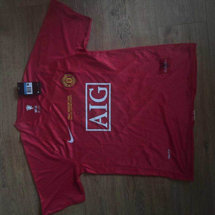 Manchester United 2008 UCL финален ретро екип нов официална реплика