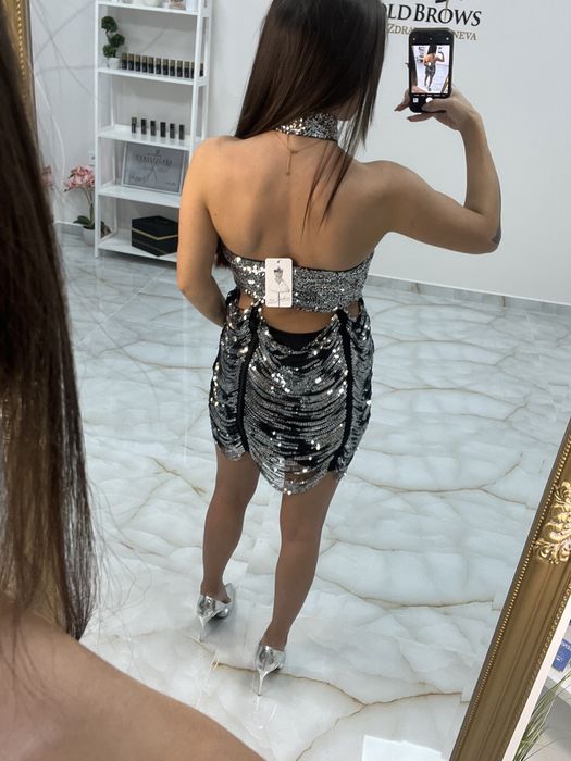 Секси нестандартна рокля