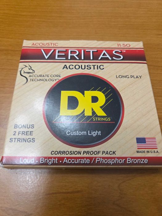 Струни за акустична китара DR Strings  Veritas