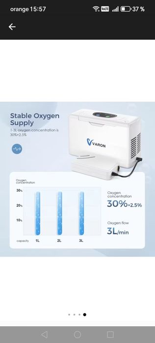 Concentrator de oxigen Nou