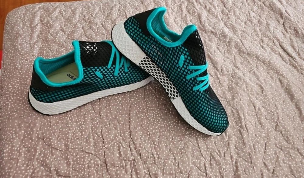Adidas Deerupt Runner Magenta-Black / FOARTE RARI /NOI fără box /46 ⅔ / de colecție !