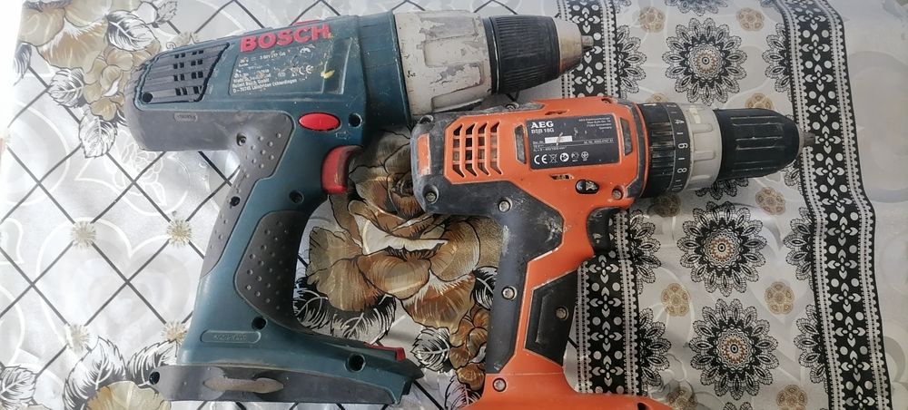 Makita, Dewalt, Bosch, AEG