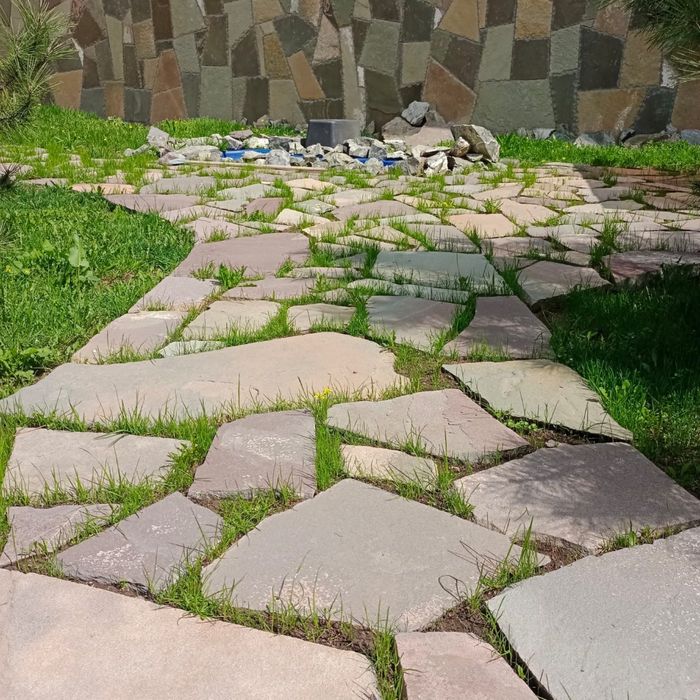 Камень . Камень Плитняк УКЛАДКА