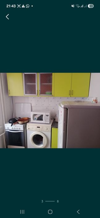 Сдаётся 2 ух комн кв на юность