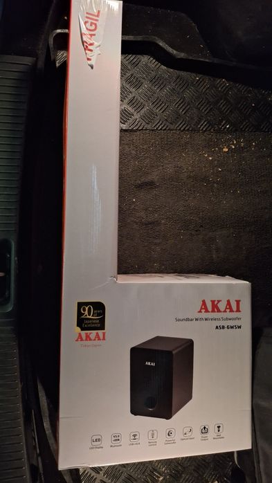 Soundbar nou Akai 2.1 garantie