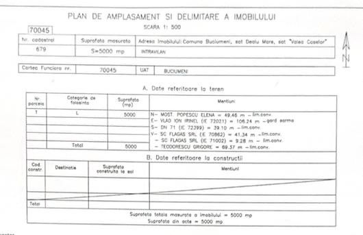 Teren 5.000 mp Fieni-Buciumeni | Fundație inclusă | Ideal Pensiune/Casă