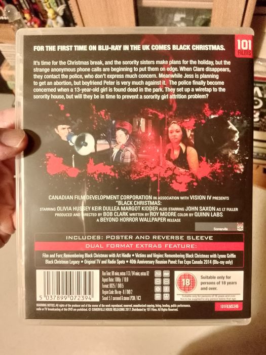 Черна Коледа (Black Christmas) на Блу рей и ДВД Специално издание