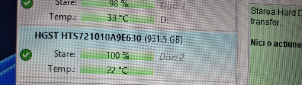 Hard nou 1TB 2.5inch cu doar 3 zile functionare 100% garantie