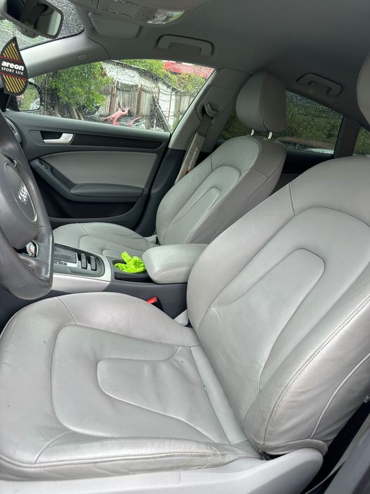 Interior audi a5 piele gri full electric cu incalzire bancheta