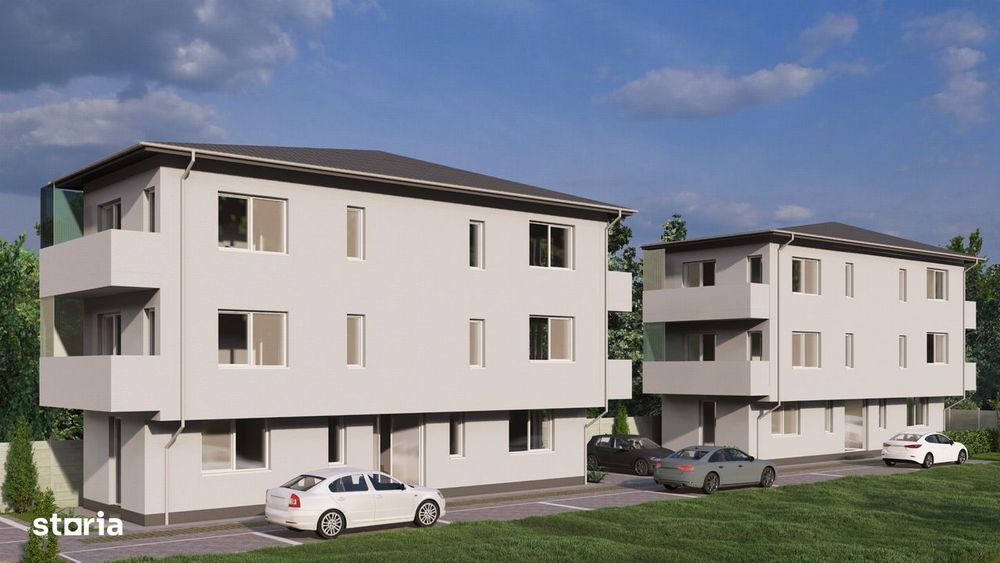 Garsoniera cu curte, bloc nou stil boutique, Popesti-Leordeni