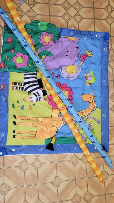 Детский развивающий игровой коврик