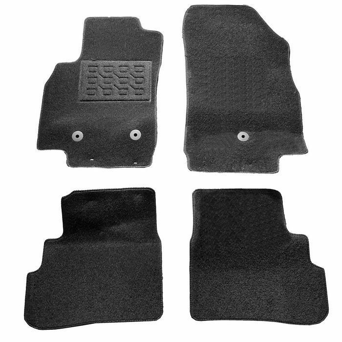 Covorase mocheta Opel Karl 2015-prezent, Negre, set de 4 Buc