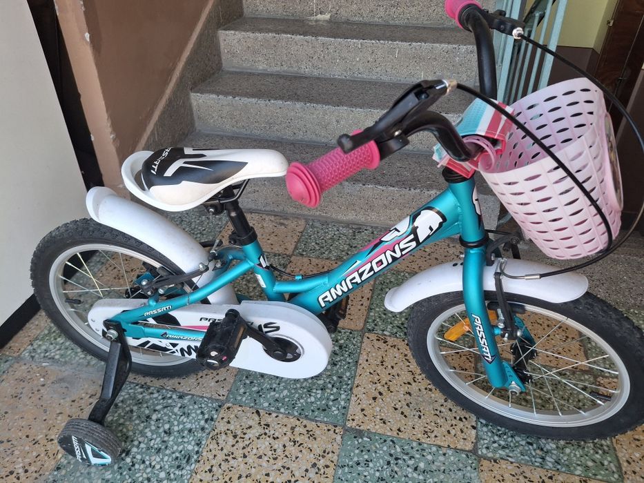 Детско колело+помащни колелета