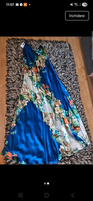 Rochie matase  -brand romanesc