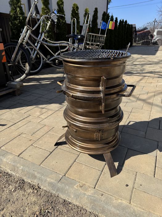 Soba din jante de masina