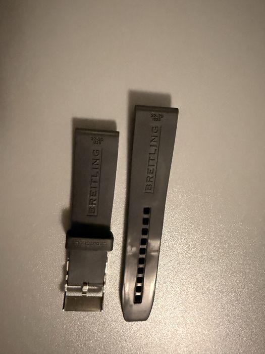 Breitling Rubber strap Tang buckle каишка с закопчалка
