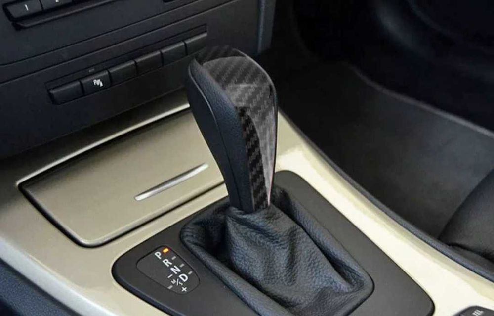 Карбонов ринг за скоростния лост за автоматик на БМВ BMW капаче