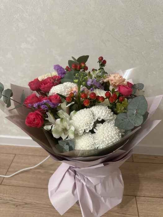 Цветы шикарной композиции