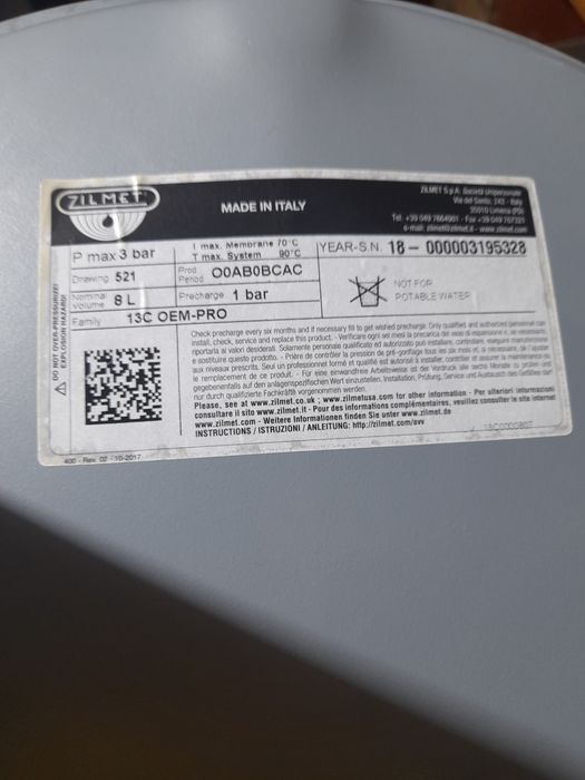 Vas expansiune ariston